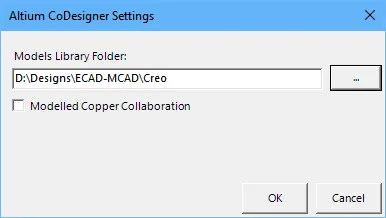 Настройка CoDesigner для PTC Creo