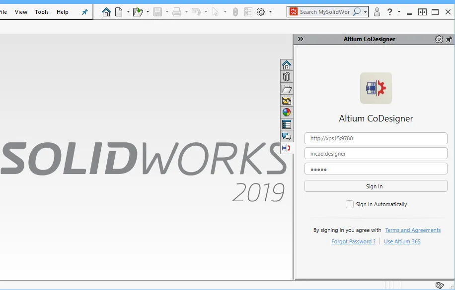 Вход на самоуправляемый сервер.