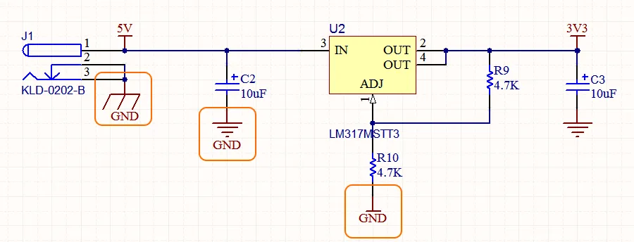 It's the net name that determines what net a power port is connected to, not the Style of the symbol - the 3 highlighted power ports all connect to the GND power net.