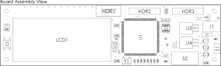 A placed board Assembly View can be moved, scaled and viewed from different sides.