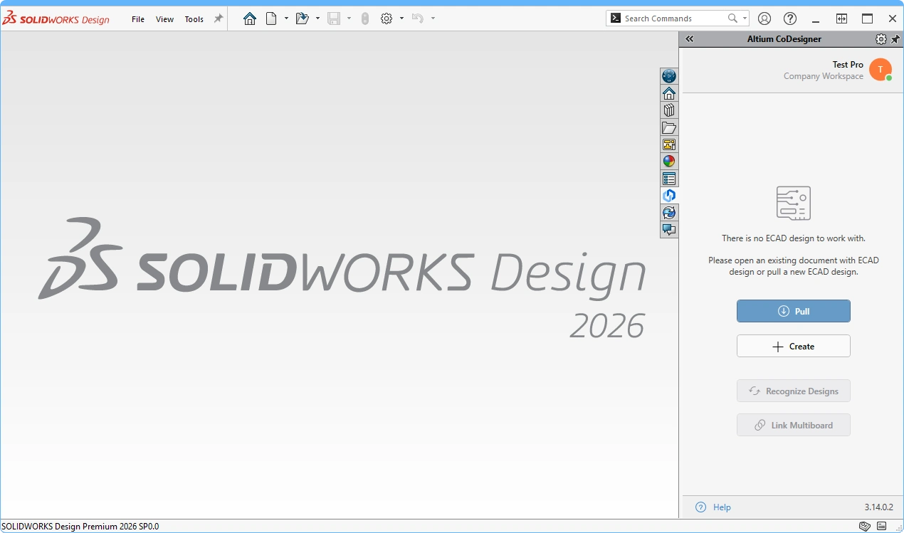 Altium MCAD CoDesigner now supports SOLIDWORKS 2026 (image courtesy of Dassault Systemes)