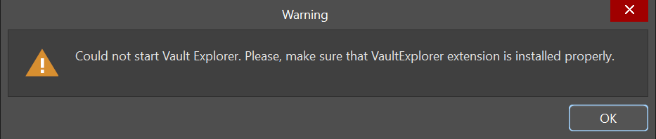 Could not start Vault explorer.png
