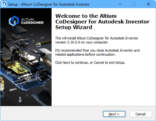 Установите и включите надстройку, чтобы получить доступ к CoDesigner в Autodesk Inventor.