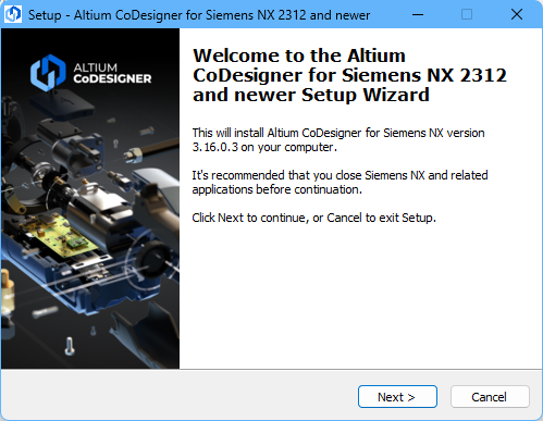 Installa il componente aggiuntivo per accedere a CoDesigner nel tuo software MCAD.