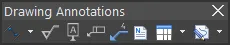 Toolbar, Drawing Annotations