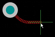 45 degree arc corner style