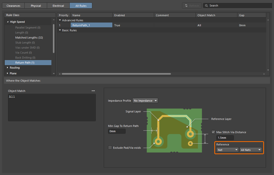 Determining the Reference in the Constraint Manager