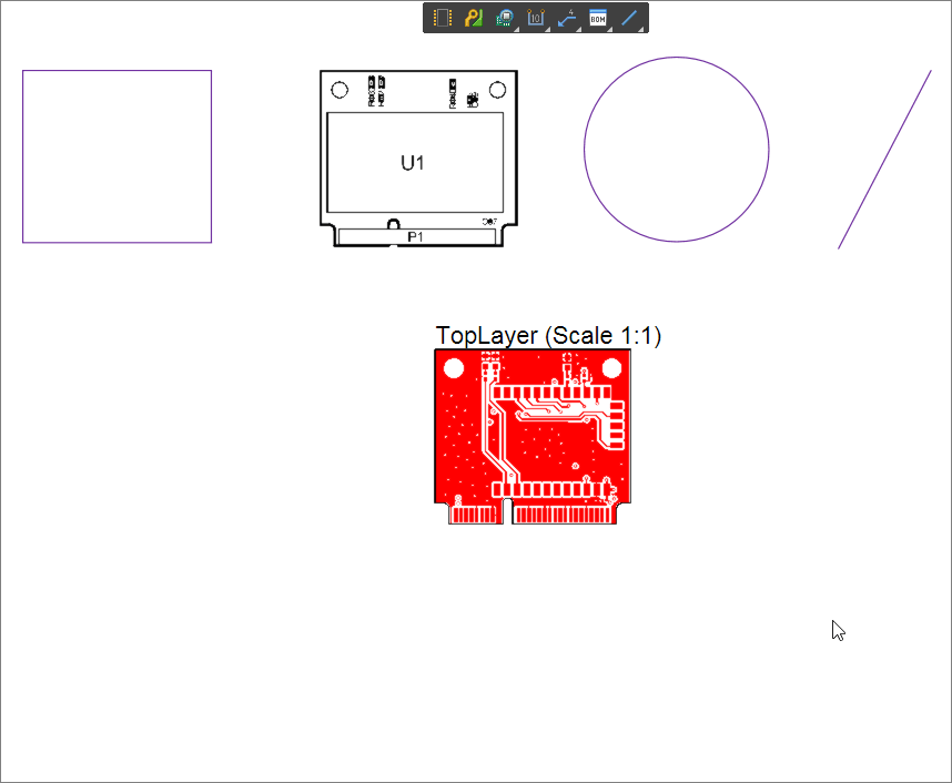 Demonstration of the Snap to Visible primitives feature.