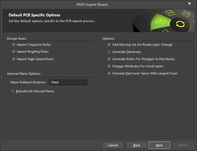 Importing a Design from PADS Logic & PADS Layout | Altium Designer 25