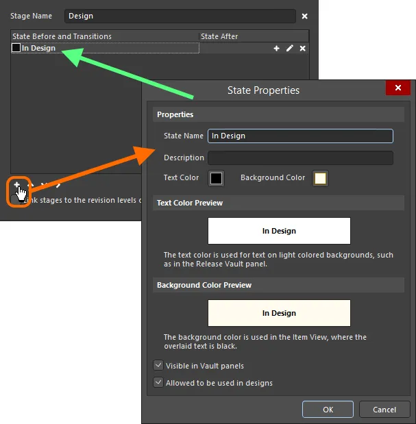 Adding a state to the lifecycle definition. Adding a state to the lifecycle definition.