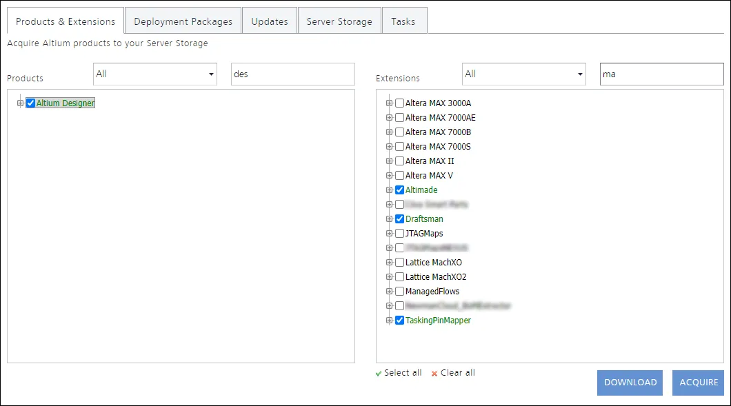 Acquired product and extensions (and relevant versions thereof) are highlighted through the use of green text. Acquired product and extensions (and relevant versions thereof) are highlighted through the use of green text.