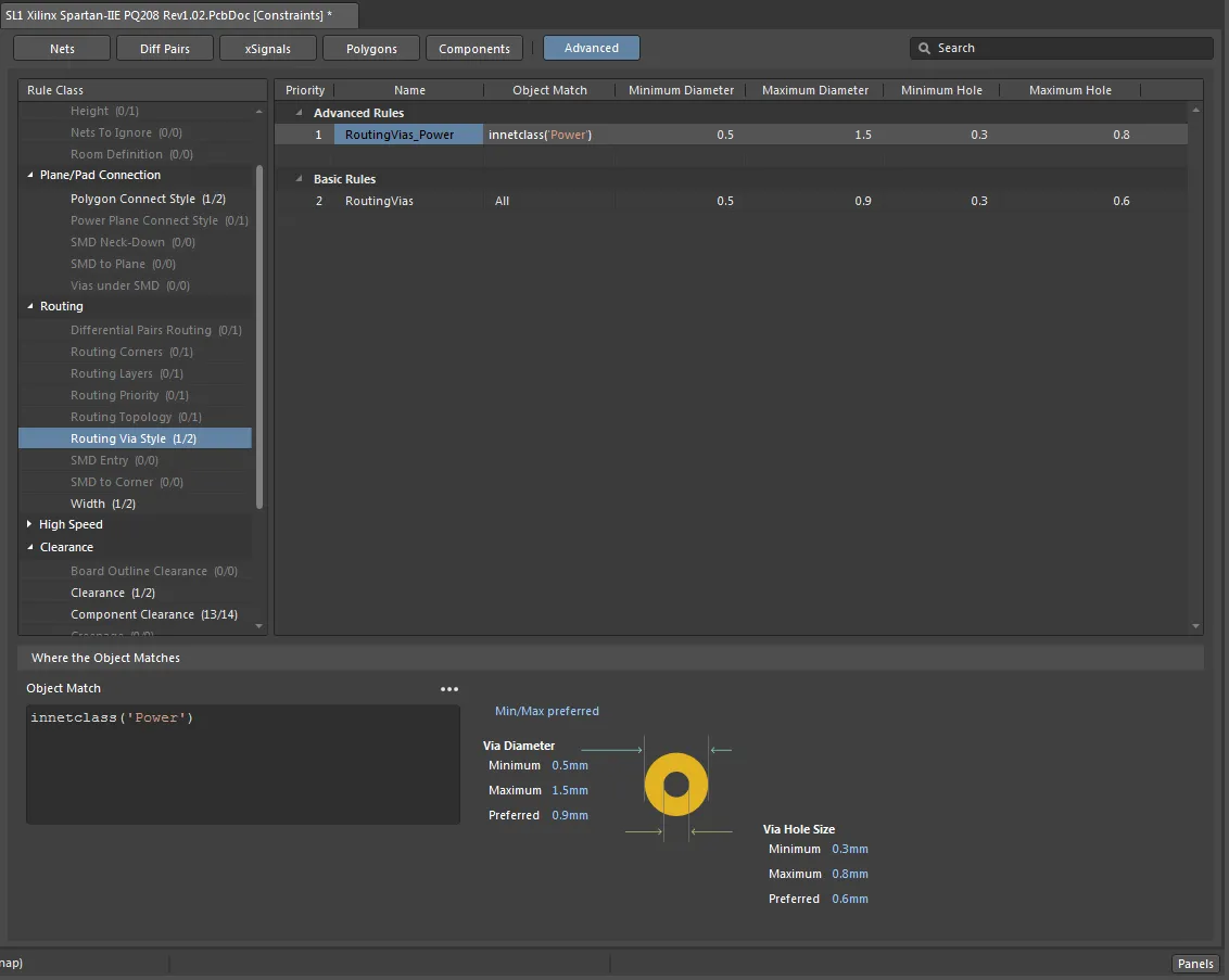 The Constraints Editor – an alternative approach for managing design rules.