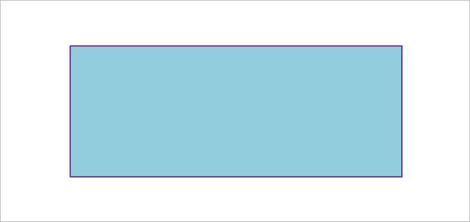 A placed rectangle