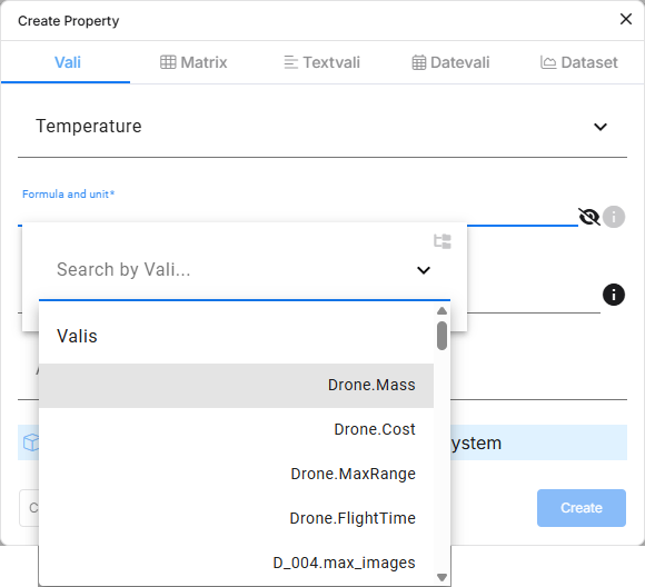 Calling Valis – anywhere in Requirements Portal, you can use the dollar symbol $ to open a drop-down that shows you any referenceable object (e.g., Valis, Requirements, etc.). Calling Valis – anywhere in Requirements Portal, you can use the dollar symbol $ to open a drop-down that shows you any referenceable object (e.g., Valis, Requirements, etc.).