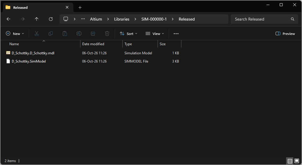 Accessing the data for a Simulation Model Item included in a batch download Accessing the data for a Simulation Model Item included in a batch download